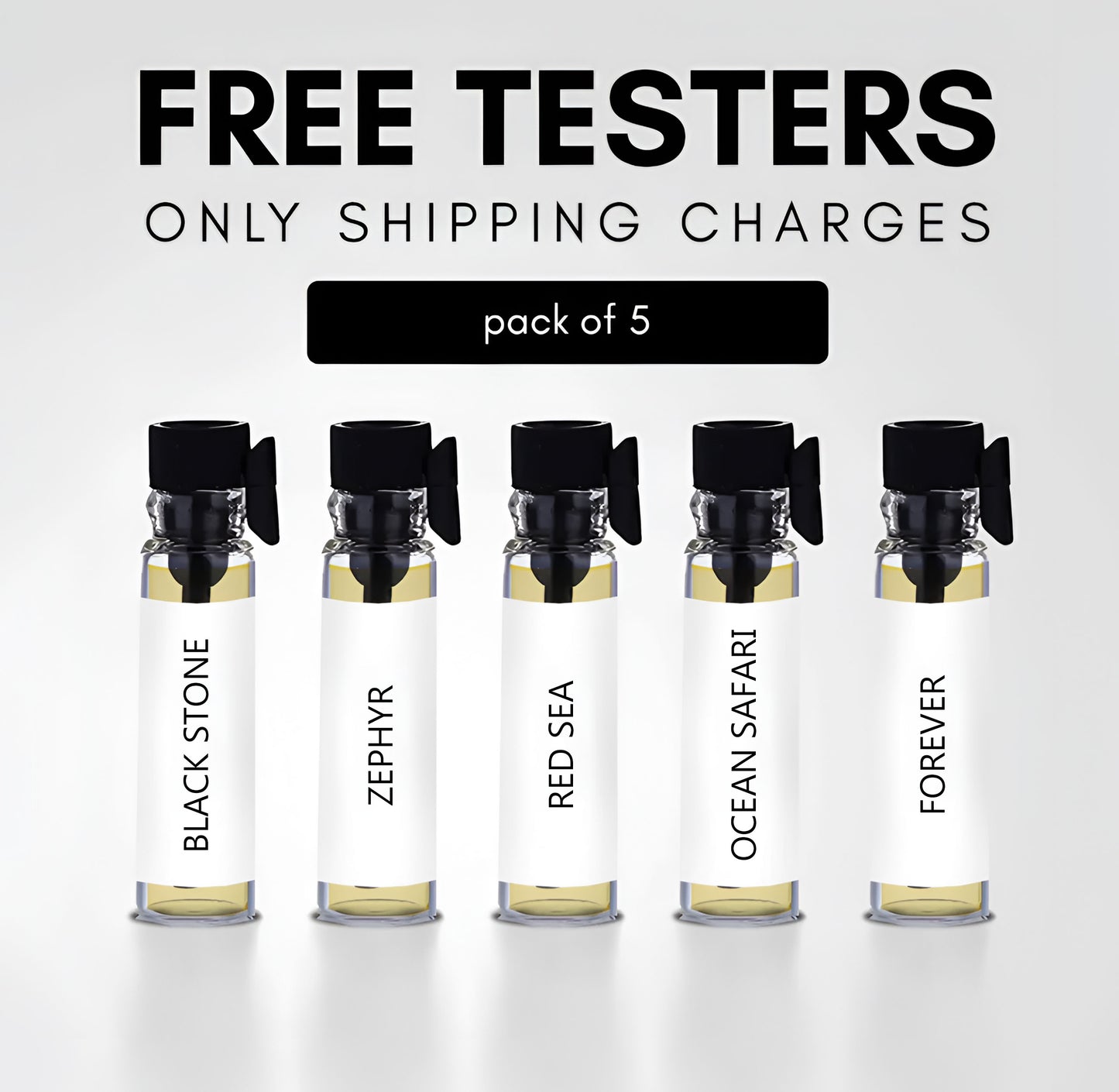 Free 5 Perfume Testers Pack