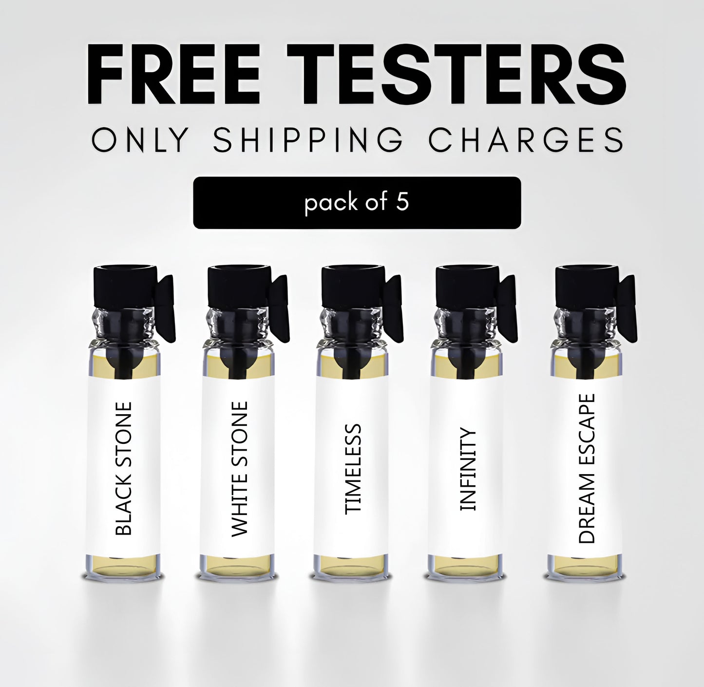Free 5 Perfume Testers Pack