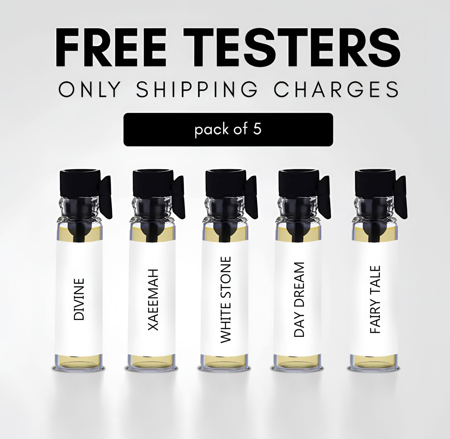 Free 5 Perfume Testers Pack